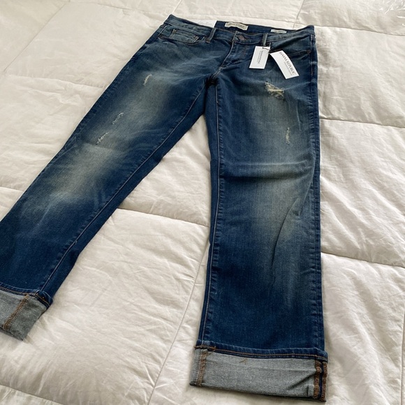 Banana Republic Low Rise Jeans Straight Fit, Straight Leg Size 28 NWT - Picture 6 of 10